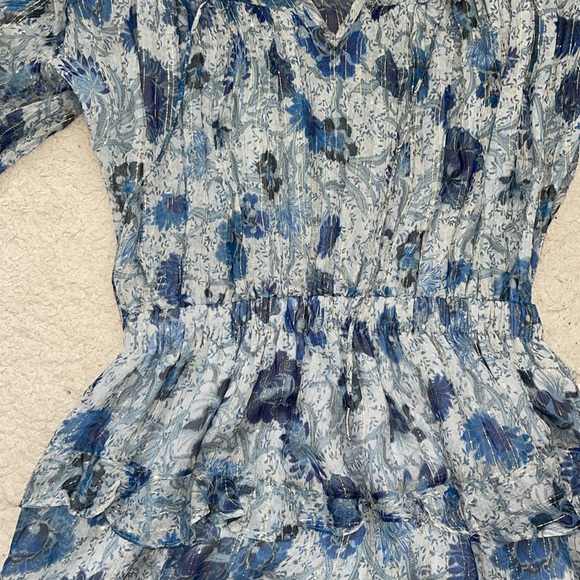 Tularosa Blue Cinch Dress - Picture 4 of 4